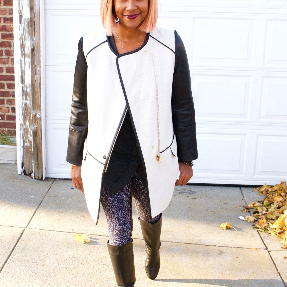 NWT CLUB MONACO Womens Sage Coat Sz. S Small